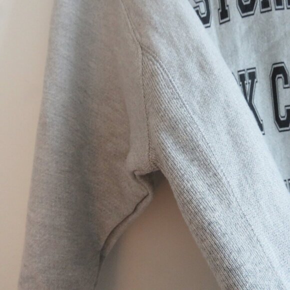 BCU X CHAMPION HBCU Arch Crewneck Gray Reverse Weave Sweatshirt - Size S - Picture 9 of 16